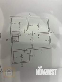 Дом 79м², 2-этажный, участок 2 сот.
