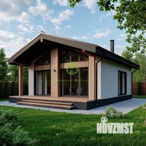 Дом 72м², 1-этажный, участок 6 сот.