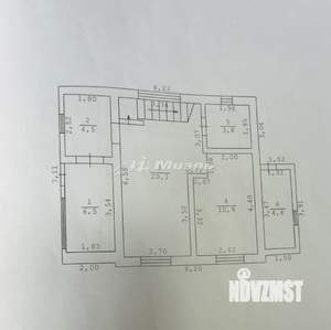 Дом 96м², 2-этажный, участок 3 сот.
