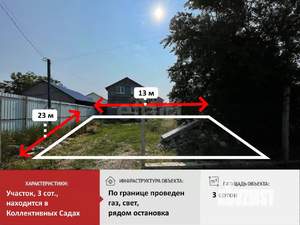 Дом 65м², 2-этажный, участок 3 сот.  
