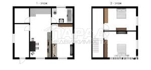 Дом 120м², 2-этажный, участок 4 сот.  