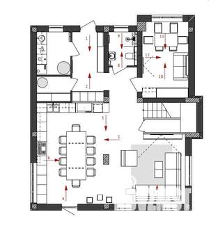 Дом 295м², 3-этажный, участок 6 сот.  