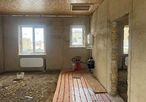 Дом 100м&sup2;, 1-этажный, участок 8 сот.  