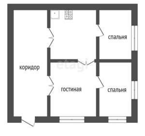 Дом 85м², 1-этажный, участок 5 сот.  