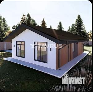 Дом 100м&sup2;, 1-этажный, участок 5 сот.  