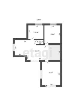 Дом 352м&sup2;, 3-этажный, участок 10 сот.  