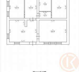 Дом 175м², 1-этажный, участок 6 сот.  