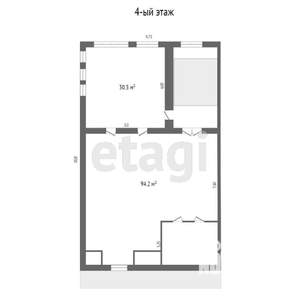Дом 511м², 4-этажный, участок 3 сот.  