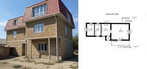 Дом 236м², 3-этажный, участок 3 сот.  