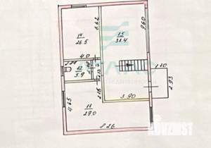 Дом 245м², 2-этажный, участок 9 сот.  
