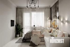 1-к квартира, посуточно, 36м2, 6/9 этаж