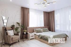 1-к квартира, посуточно, 45м2, 1/1 этаж