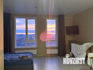 Студия квартира, посуточно, 40м2, 14/16 этаж