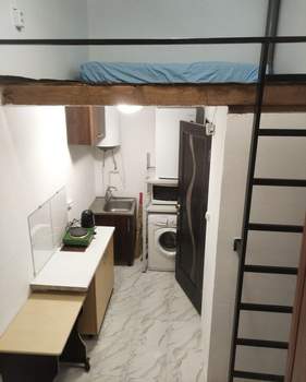 1-к квартира, на длительный срок, 18м2, 1/1 этаж