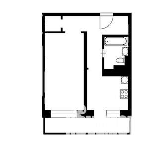 1-к квартира, на длительный срок, 34м2, 4/9 этаж