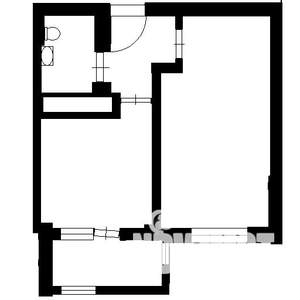 1-к квартира, на длительный срок, 40м2, 9/10 этаж