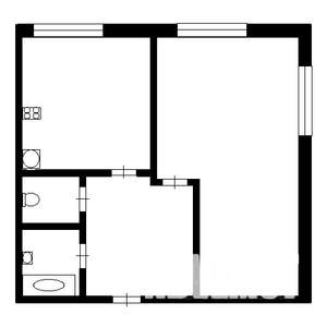 1-к квартира, на длительный срок, 40м2, 2/9 этаж