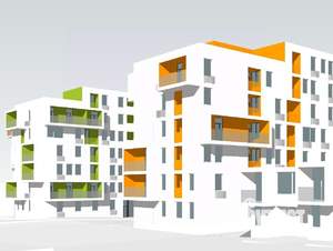 2-к квартира, строящийся дом, 70м2, 6/9 этаж