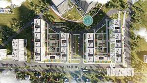 1-к квартира, строящийся дом, 33м2, 1/9 этаж