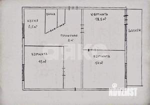 3-к квартира, вторичка, 65м2, 2/5 этаж