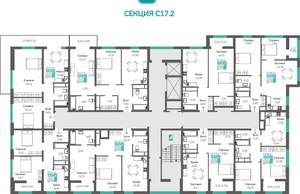 2-к квартира, вторичка, 53м2, 10/16 этаж