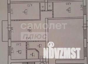 3-к квартира, вторичка, 56м2, 3/5 этаж
