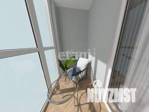1-к квартира, вторичка, 41м2, 3/17 этаж