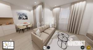 2-к квартира, вторичка, 65м2, 8/17 этаж