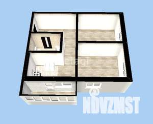 2-к квартира, вторичка, 42м2, 7/16 этаж