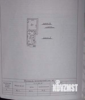 1-к квартира, вторичка, 36м2, 1/2 этаж