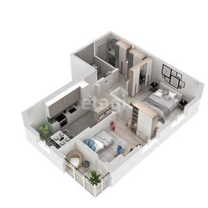 2-к квартира, вторичка, 65м2, 7/16 этаж