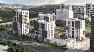 1-к квартира, строящийся дом, 50м2, 2/16 этаж