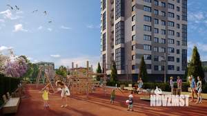Студия квартира, строящийся дом, 42м2, 4/16 этаж