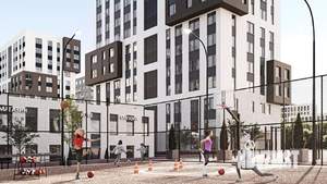 2-к квартира, строящийся дом, 59м2, 12/12 этаж