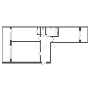 2-к квартира, вторичка, 56м2, 3/5 этаж