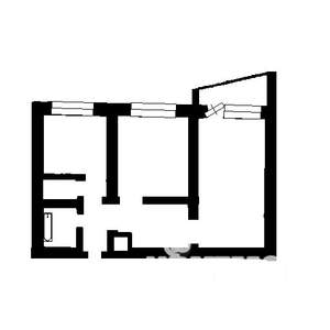 2-к квартира, вторичка, 49м2, 1/9 этаж