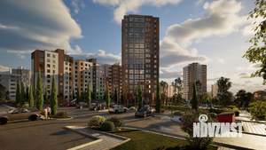 1-к квартира, вторичка, 41м2, 1/9 этаж