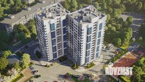 1-к квартира, строящийся дом, 45м2, 15/16 этаж