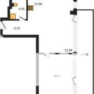 2-к квартира, вторичка, 63м2, 7/12 этаж