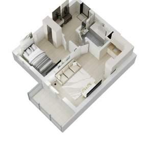 1-к квартира, вторичка, 40м2, 10/19 этаж