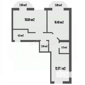 2-к квартира, вторичка, 66м2, 5/11 этаж