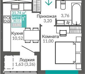 Фото квартиры на продажу (1)