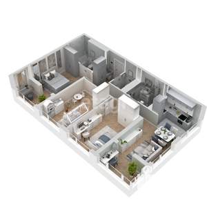 3-к квартира, вторичка, 80м2, 13/17 этаж
