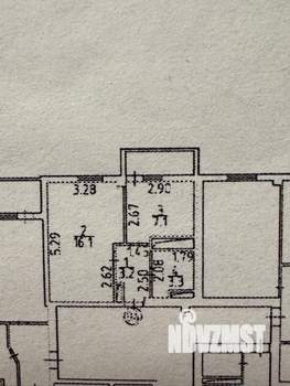 1-к квартира, вторичка, 33м2, 6/9 этаж