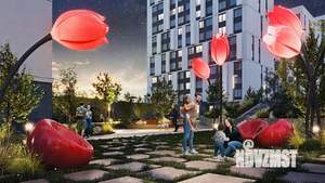 2-к квартира, строящийся дом, 57м2, 1/16 этаж