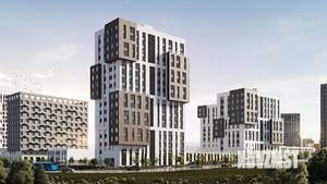 1-к квартира, строящийся дом, 43м2, 5/12 этаж