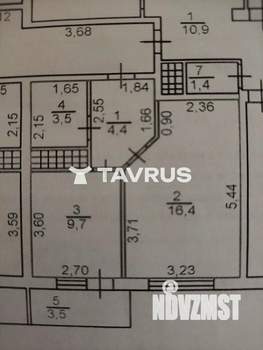 1-к квартира, вторичка, 38м2, 2/11 этаж