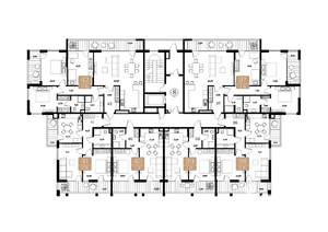 3-к квартира, строящийся дом, 116м2, 8/8 этаж