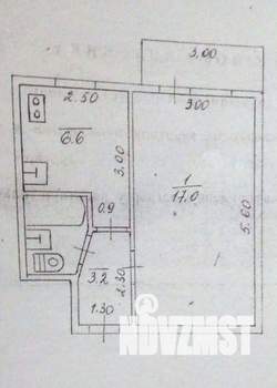 1-к квартира, вторичка, 33м2, 4/5 этаж