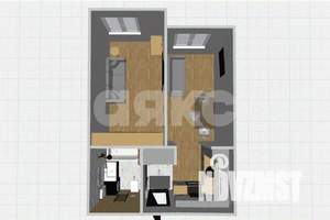 1-к квартира, вторичка, 33м2, 8/16 этаж